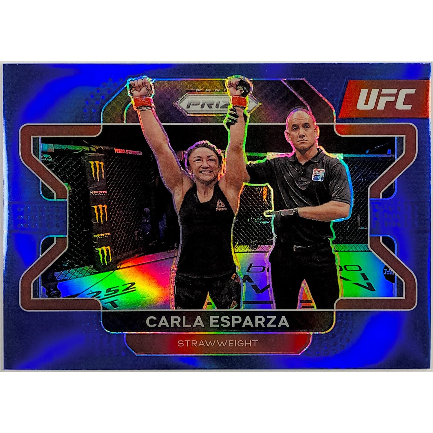 2022 Panini Prizm Carla Esparza Blue Holo Prizm 135/199