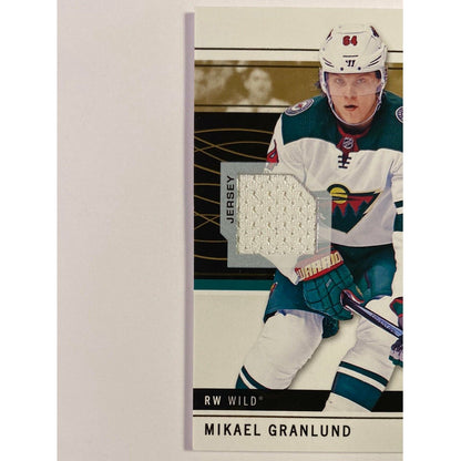 2018-19 SP Game Used Mikael Granlund Game Used Jersey Patch