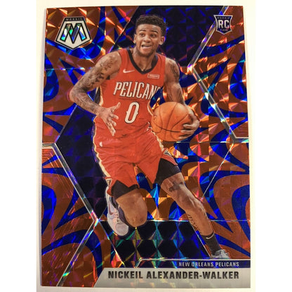  2019-20 Mosaic Nickeil Alexander Walker Blue Reactive Prizm Rookie Card  Local Legends Cards & Collectibles
