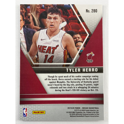 2019-20 Mosaic Tyler Herro NBA Debut RC