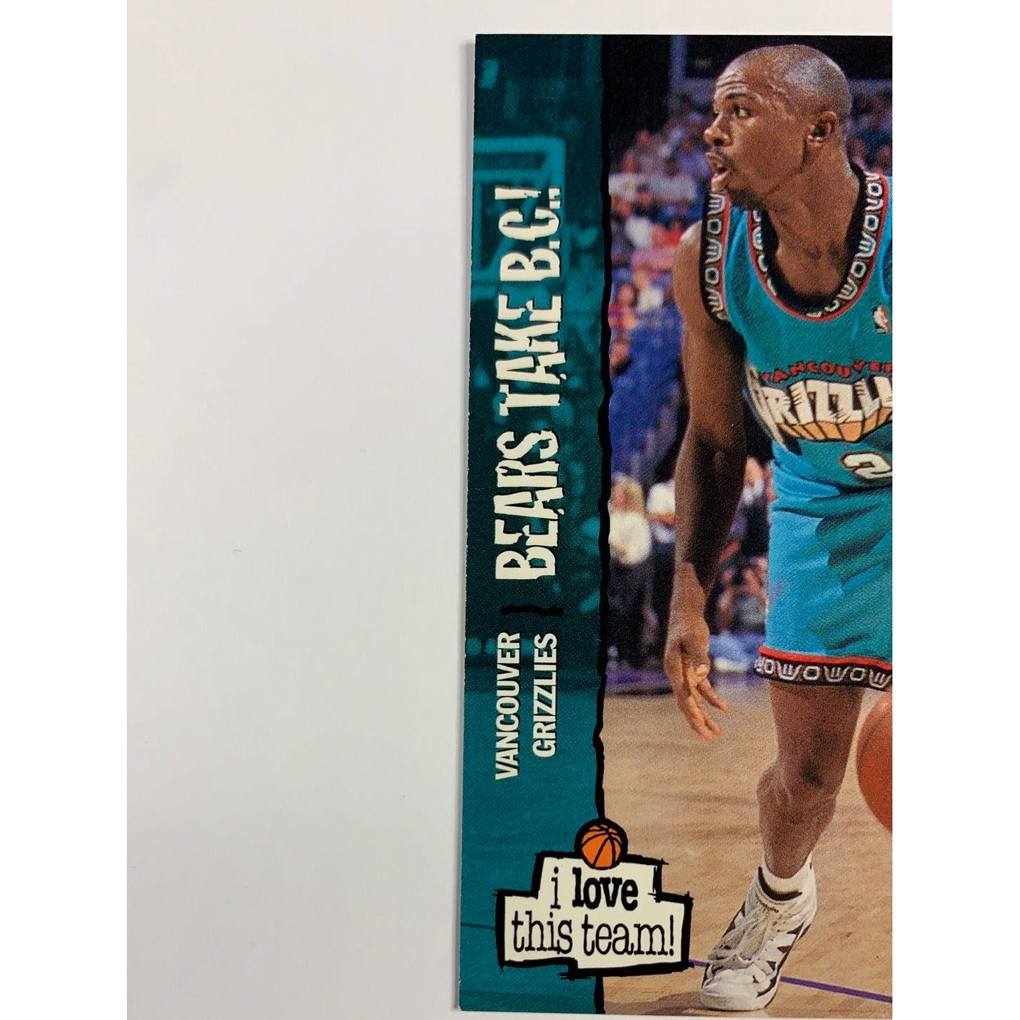 1995-96 Upper Deck Bears Take BC Greg Anthony-Local Legends Cards & Collectibles