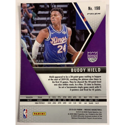  2019-20 Mosaic Buddy Hield Pink Prizm  Local Legends Cards & Collectibles