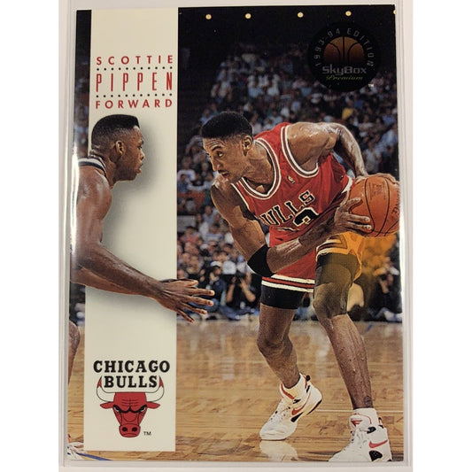  1993-94 Skybox Premium Scottie Pippen Base #47  Local Legends Cards & Collectibles