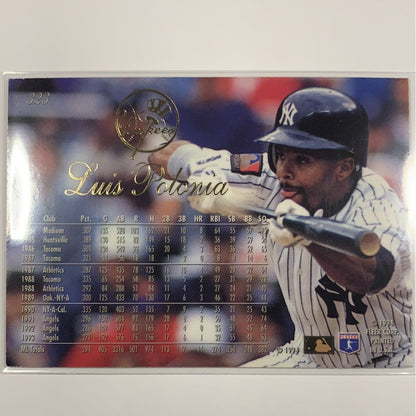  1994 Fleer Flair Luis Palonia Base #323  Local Legends Cards & Collectibles
