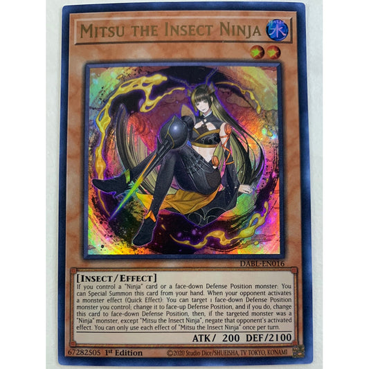 Mitsu the Insect Ninja Ultra Rare DABL-EN016