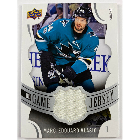 2018-19 Upper Deck Series 2 Marc-Edouard Vlasic UD Game Jersey