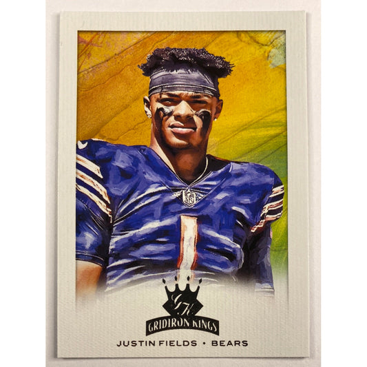 2021 Chronicles Donruss Justin Fields Gridiron Kings RC