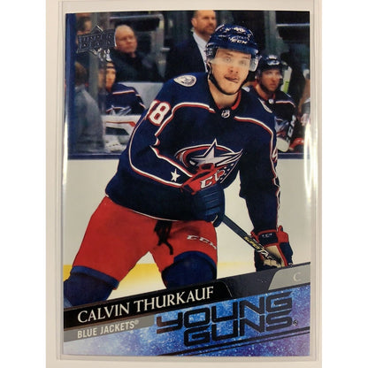  2020-21 Upper Deck Series 2 Calvin Thurkauf Young Guns  Local Legends Cards & Collectibles