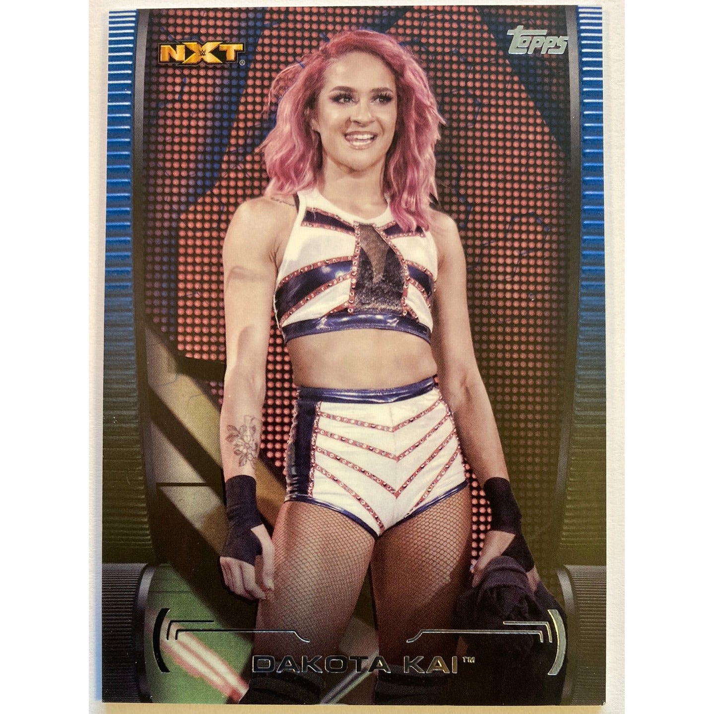 2021 Topps WWE Undisputed Dakota Kai Blue /25