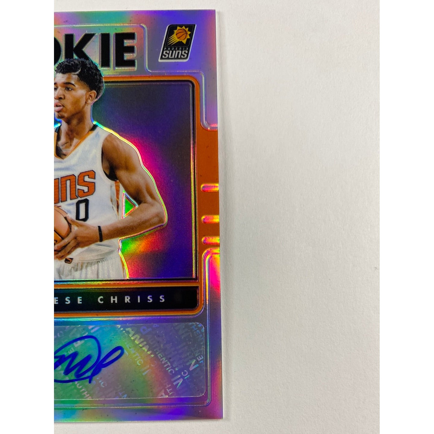 2016-17 Donruss Optic Marquese Chriss RC Auto Silver Holo Prizm