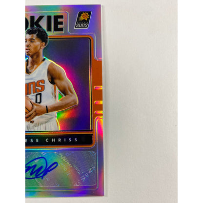 2016-17 Donruss Optic Marquese Chriss RC Auto Silver Holo Prizm