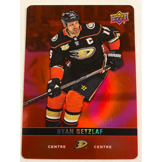 2019-20 Tim Hortons Ryan Getzlaf Red Die Cut