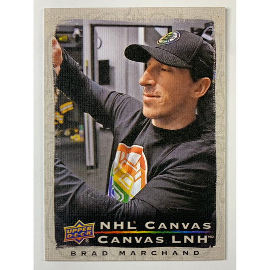 2020-21 Tim Hortons Brad Marchand Canvas