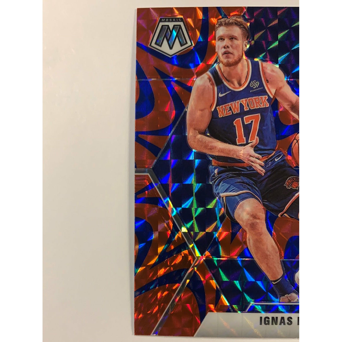 2019-20 Mosaic Ignas Brazdeikis Blue Reactive Prizm