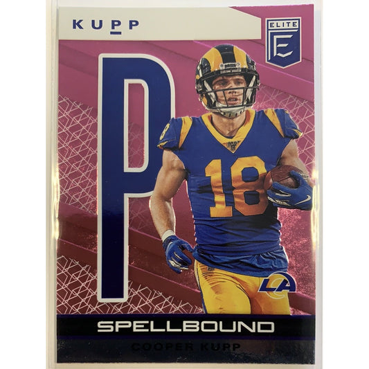  2020 Donruss Elite Cooper Kupp Spellbound “P”  Local Legends Cards & Collectibles