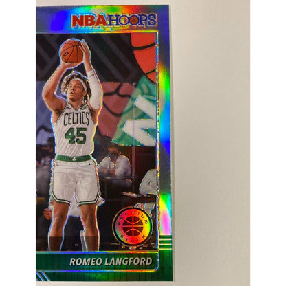 2019-20 Hoops Premium Stock Romeo Langford Silver Holo Prizm RC