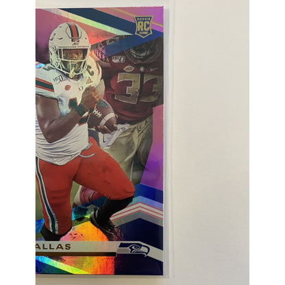  2020 Donruss Elite DeeJay Dallas RC Pink Parallel  Local Legends Cards & Collectibles