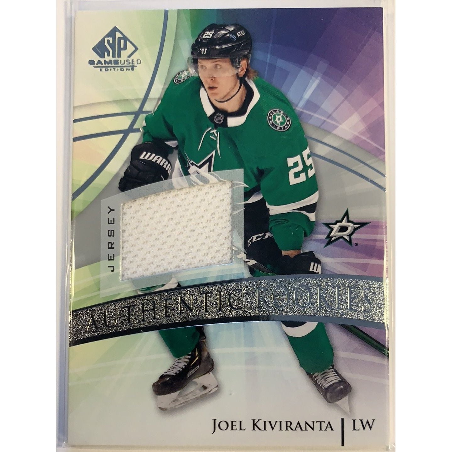  2020-21 SP Game Used Joel Kiviranta Authentic Rookies Patch  Local Legends Cards & Collectibles