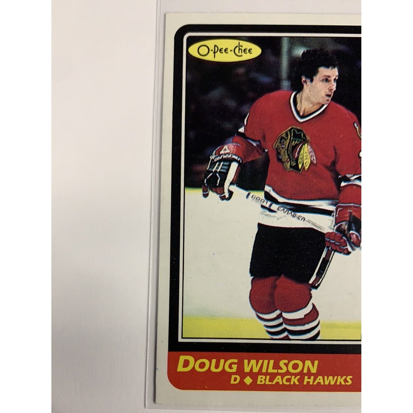  1986-87 O-Pee-Chee Doug Wilson Base #106  Local Legends Cards & Collectibles