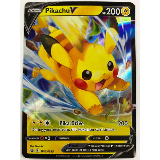 Pikachu V Full Art Ultra Rare Promo SWSH285