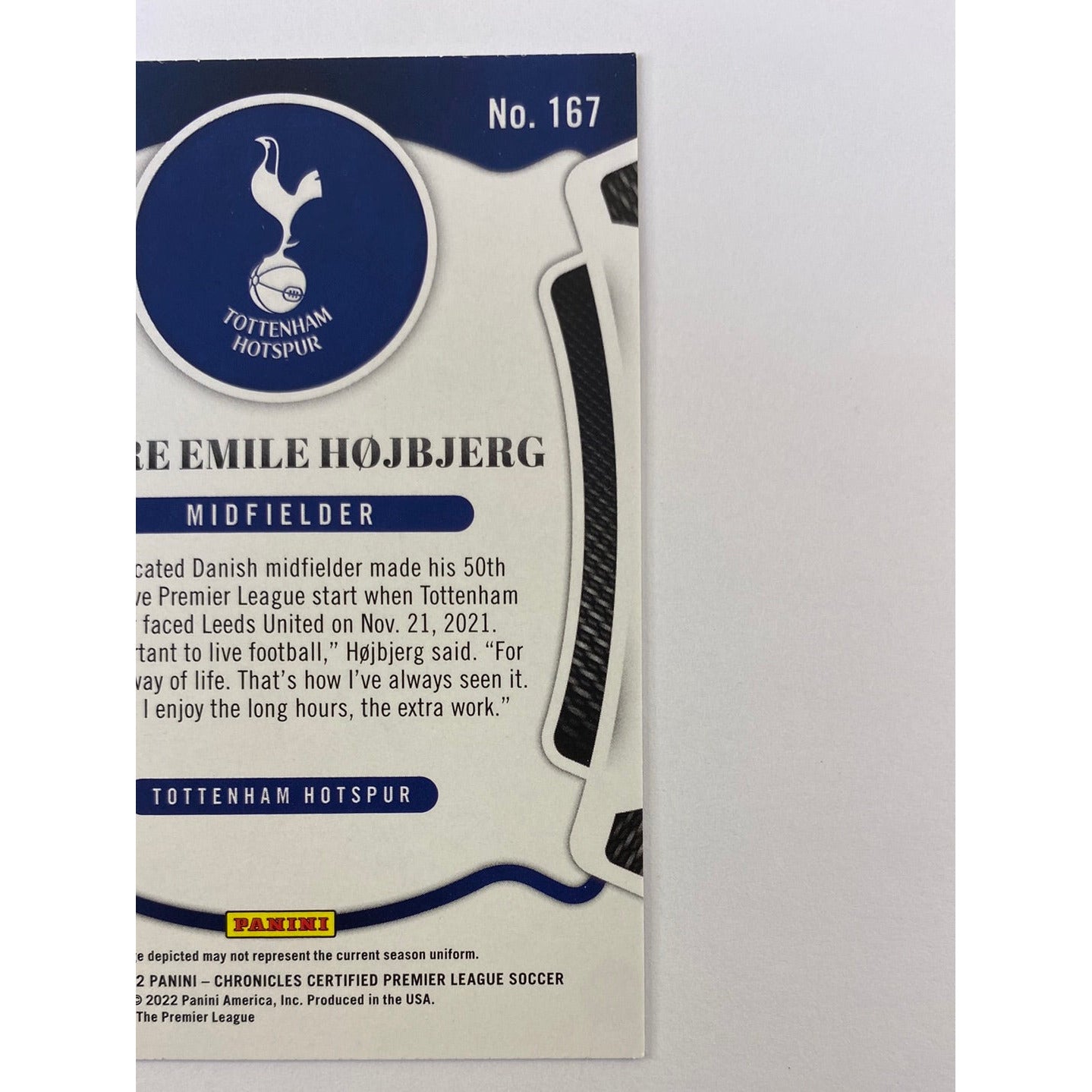 2022 Chronicles Pierre Emile Hojbjerg Purple Astro