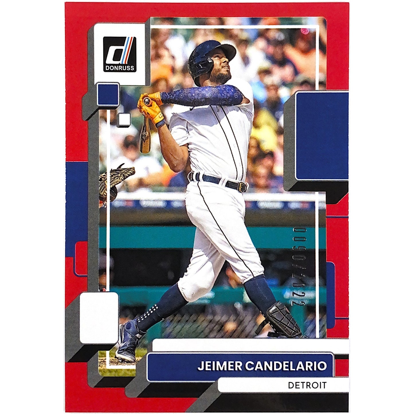 2022 Donruss Jeimer Candelario Red Parallel /2022