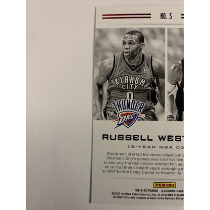  2019-20 Illusions Career Lineage Russel Westbrook  Local Legends Cards & Collectibles