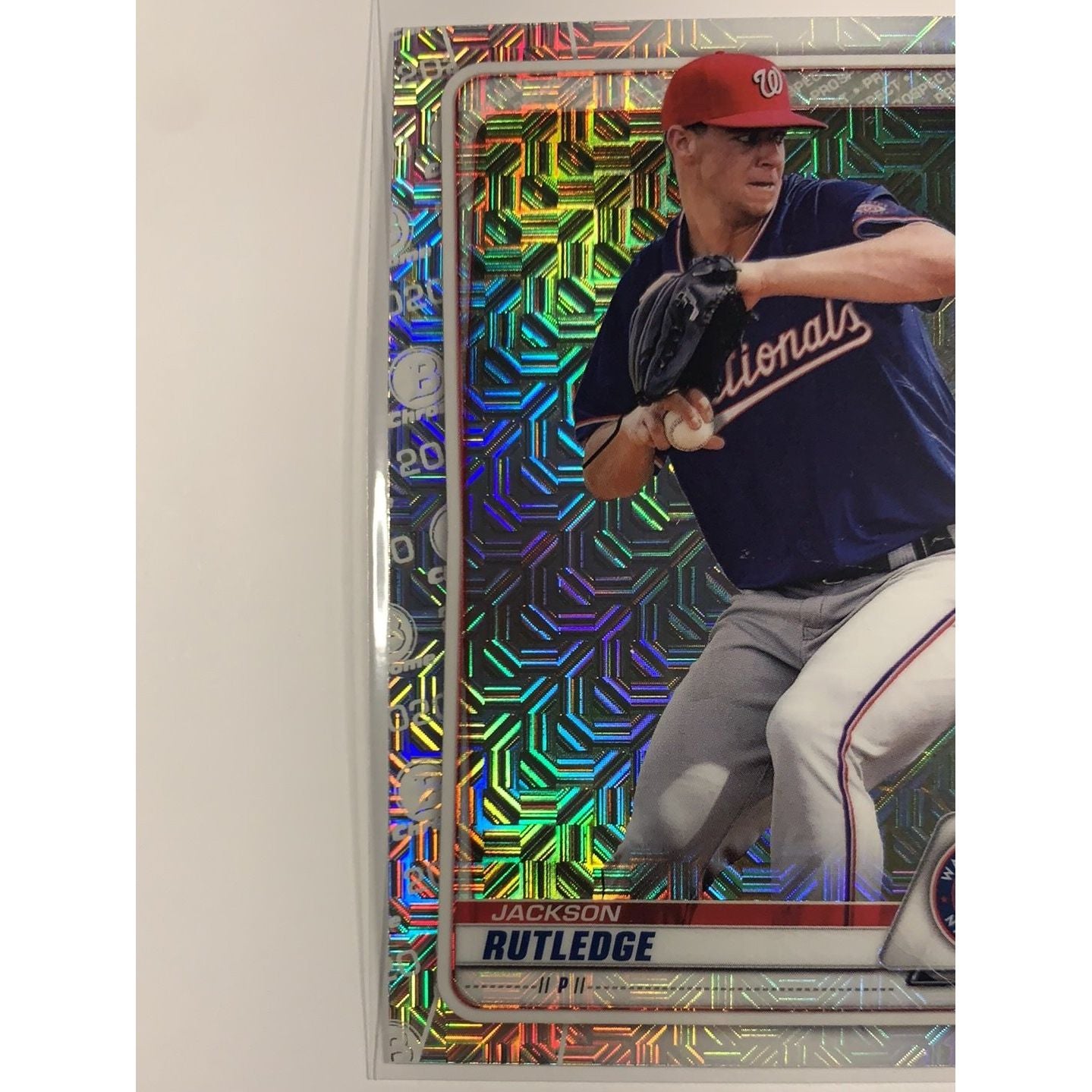  2020 Bowman Chrome Jackson Rutledge Mojo Refractor  Local Legends Cards & Collectibles
