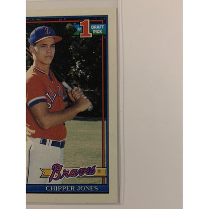  1991 Topps 40 Years Chipper Jones RC  Local Legends Cards & Collectibles