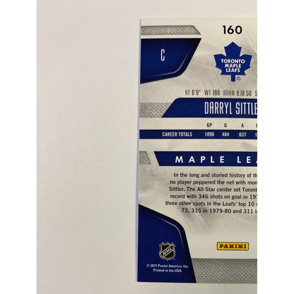 2011-12 Panini Certified Immortals Darryl Sittler