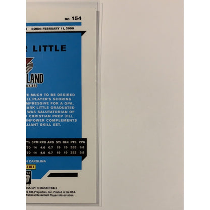  2019-20 Donruss Optic Nassir Little Rated Rookie  Local Legends Cards & Collectibles