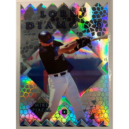 1998 Topps Mike Piazza Lord of the Diamond Die Cut Refractor