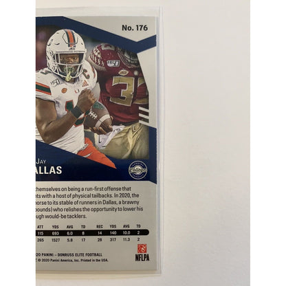  2020 Donruss Elite DeeJay Dallas RC Pink Parallel  Local Legends Cards & Collectibles