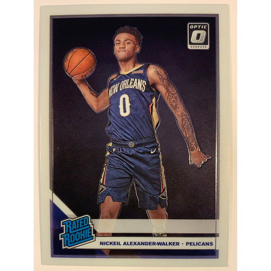 2019-20 Donruss Optic Nickeil Alexander Walker Rated Rookie