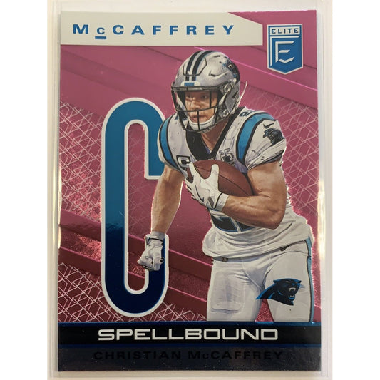  2020 Donruss Elite Christian McCaffrey Spellbound “C” Pink Parallel  Local Legends Cards & Collectibles