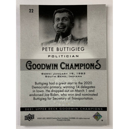 2021 Goodwin Pete Buttigieg Politician /249