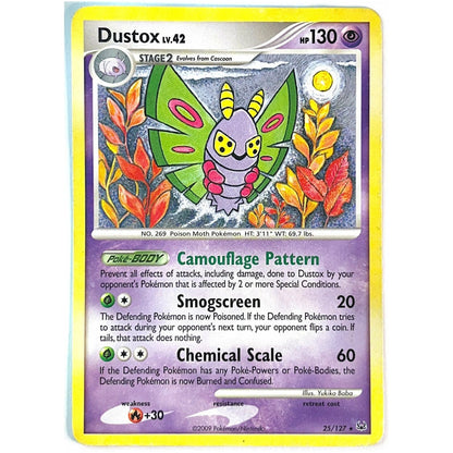 Platinum Dustox Rare Non-Holo 25/127