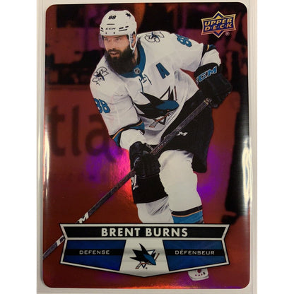  2021-22 Tim Hortons Red Die Cut Brent Burns  Local Legends Cards & Collectibles