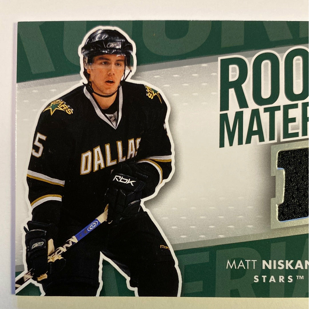2007-08 Upper Deck Series 2 Matt Niskanen Rookie Materials