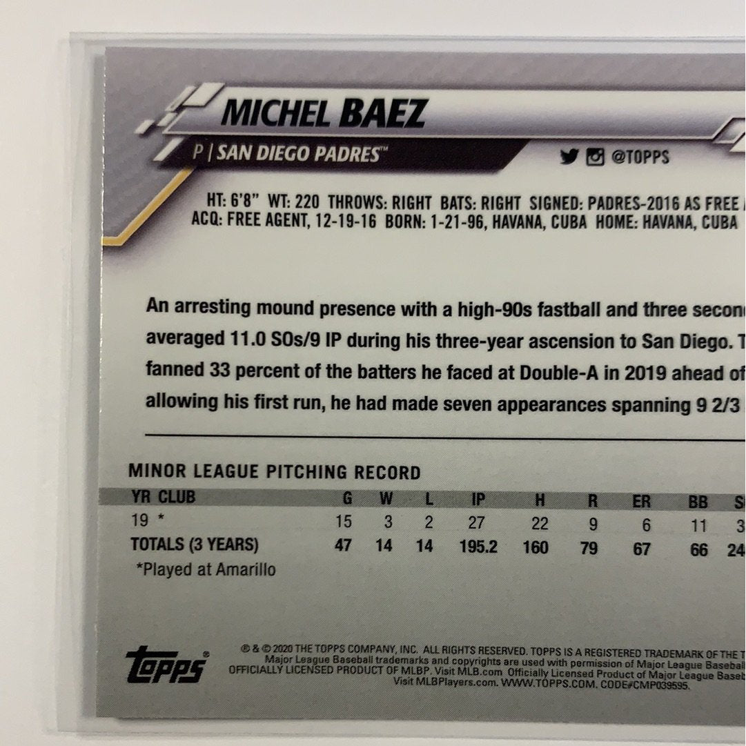  2020 Topps Chrome Michel Baez RC  Local Legends Cards & Collectibles
