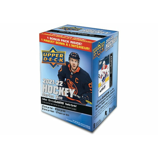 2021-22 Upper Deck Series 1 NHL Hockey Blaster Box