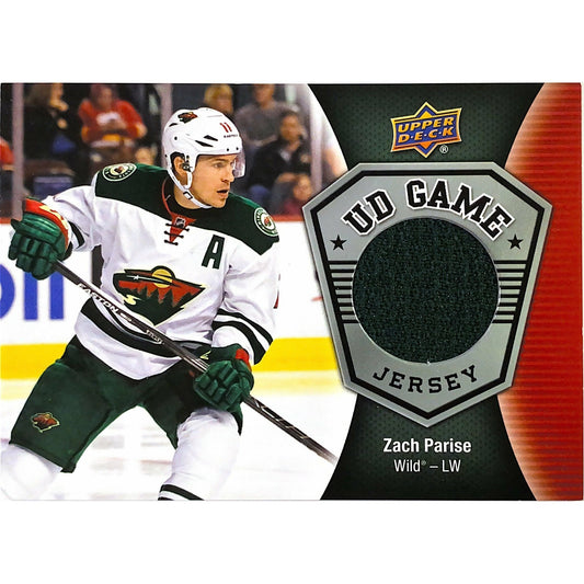  2016-17 Upper Deck Series 1 Zach Parise UD Game Jersey  Local Legends Cards & Collectibles