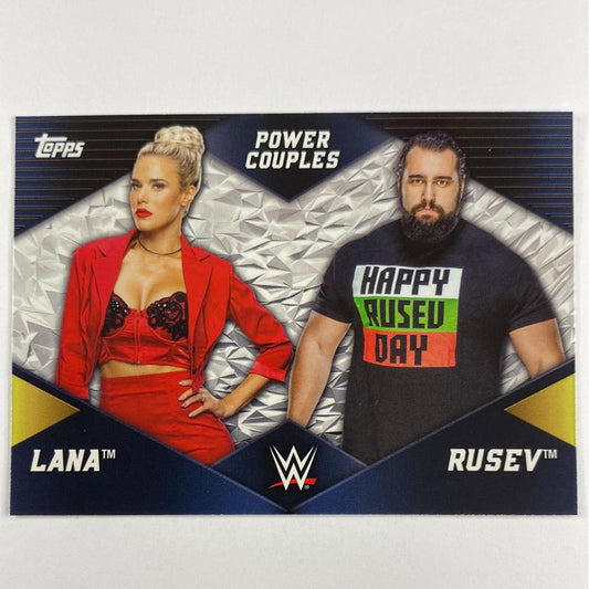 2018 Topps Lana / Rusev Power Couples