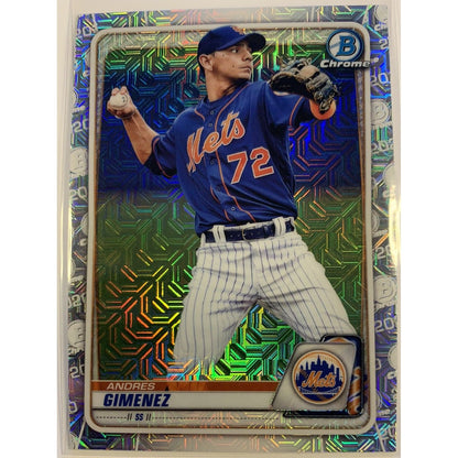  2020 Bowman Chrome Andres Gimenez Mojo Refractor  Local Legends Cards & Collectibles