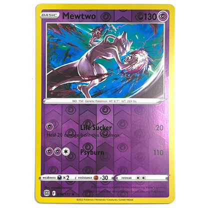 Brilliant Stars Mewtwo Rare Reverse Holo 056/172