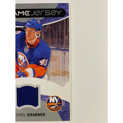 2012-13 Upper Deck Series 1 Michael Grabner UD Game Jersey