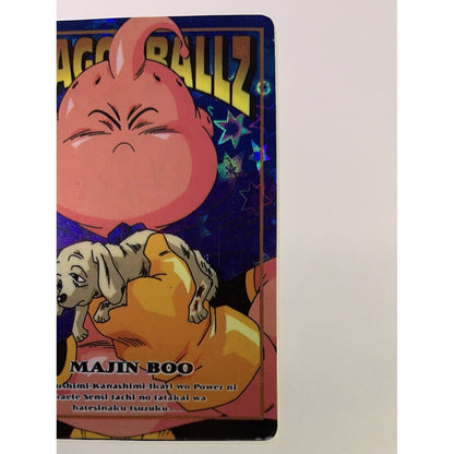 1995 Dragon Ball Z Memorial Photo Number 45 Majin Boo Blue Prism Cardass Japanese Vending Machine Sticker  Local Legends Cards & Collectibles