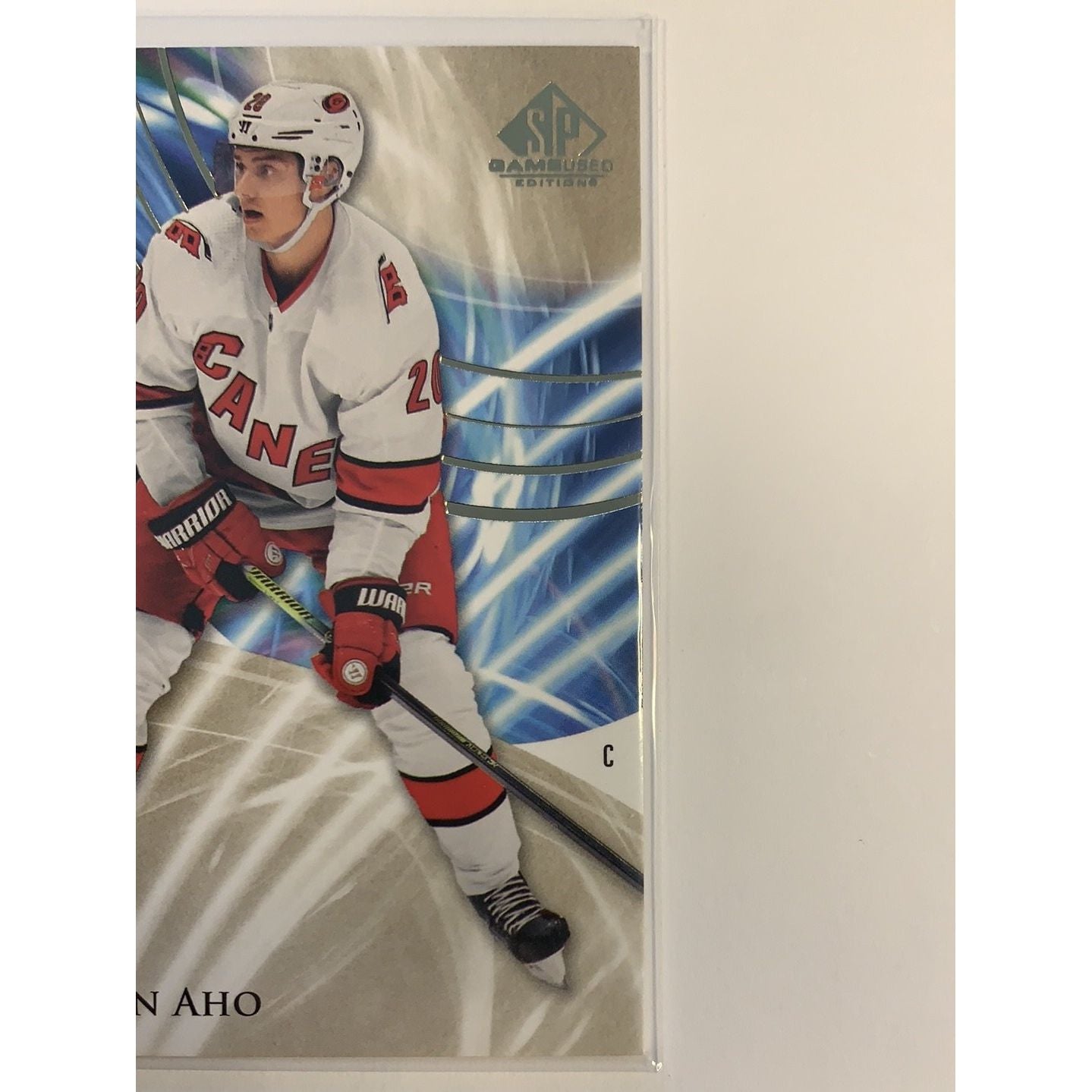  2020-21 SP Game Used Sebastian Aho /265  Local Legends Cards & Collectibles
