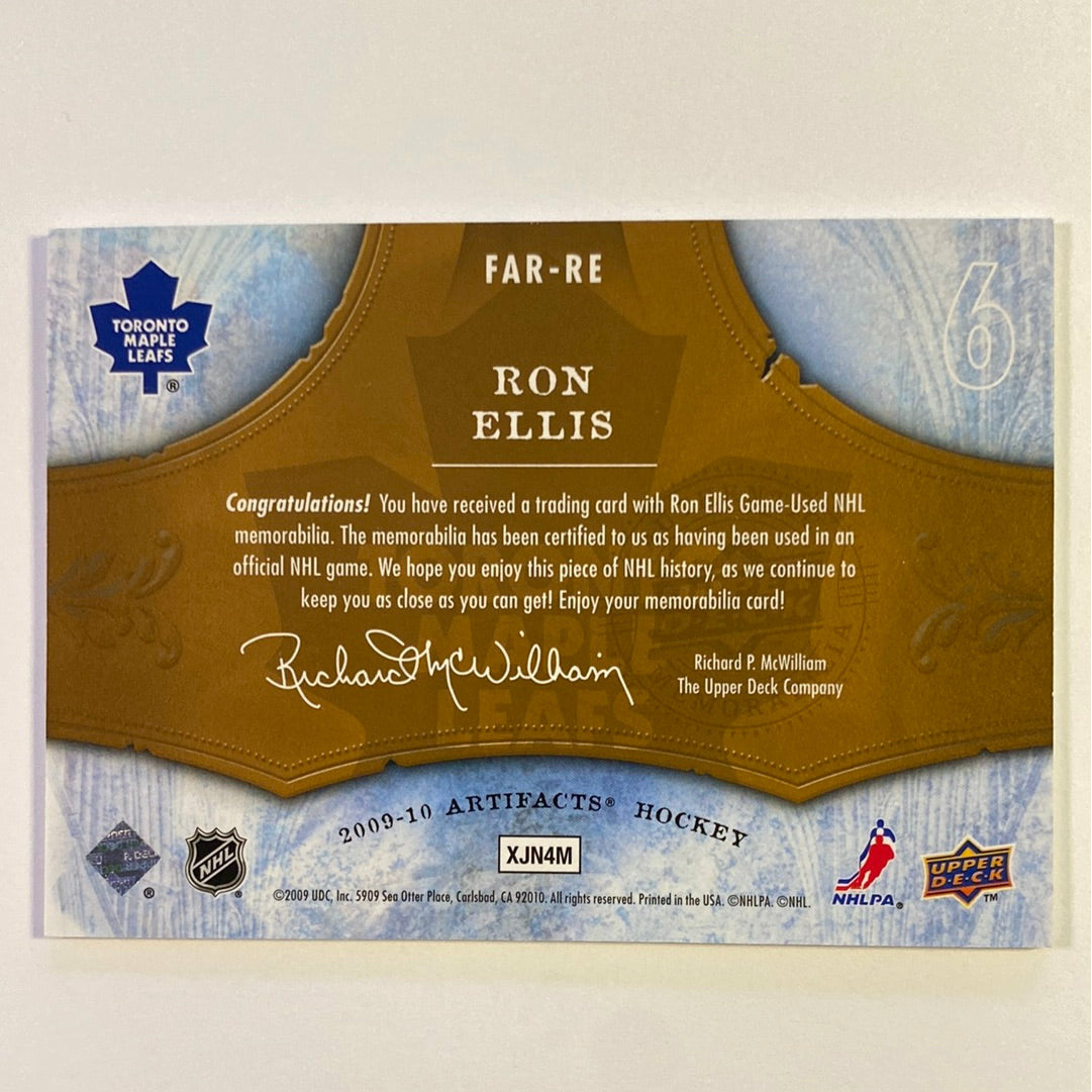  2009-10 Artifacts Ron Ellis Frozen Artifacts  Local Legends Cards & Collectibles