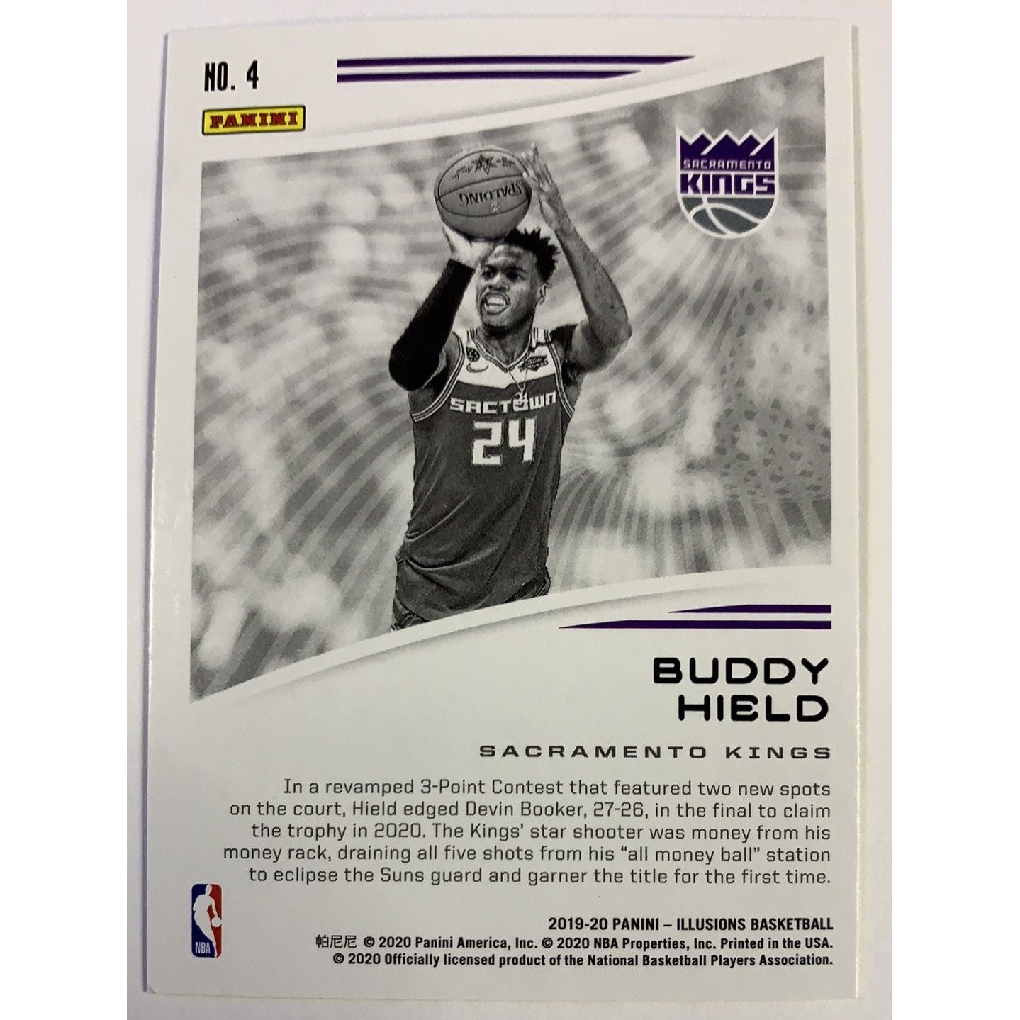  2019-20 Illusions Season Highlights Buddy Hield  Local Legends Cards & Collectibles